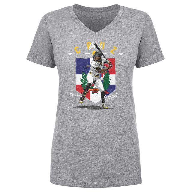 Oneil Cruz Women's V-Neck T-Shirt | 500 LEVEL