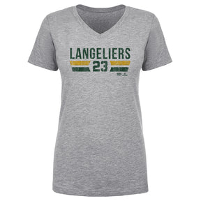 Shea Langeliers Women's V-Neck T-Shirt | 500 LEVEL