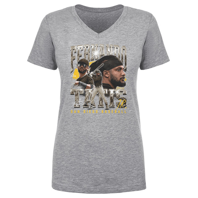 Fernando Tatis Jr. Women's V-Neck T-Shirt | 500 LEVEL