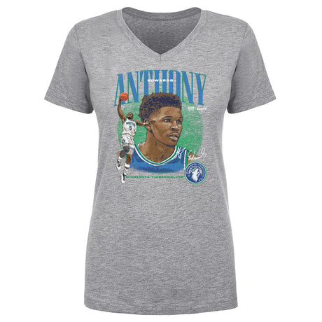 Anthony Edwards Women's V-Neck T-Shirt | 500 LEVEL