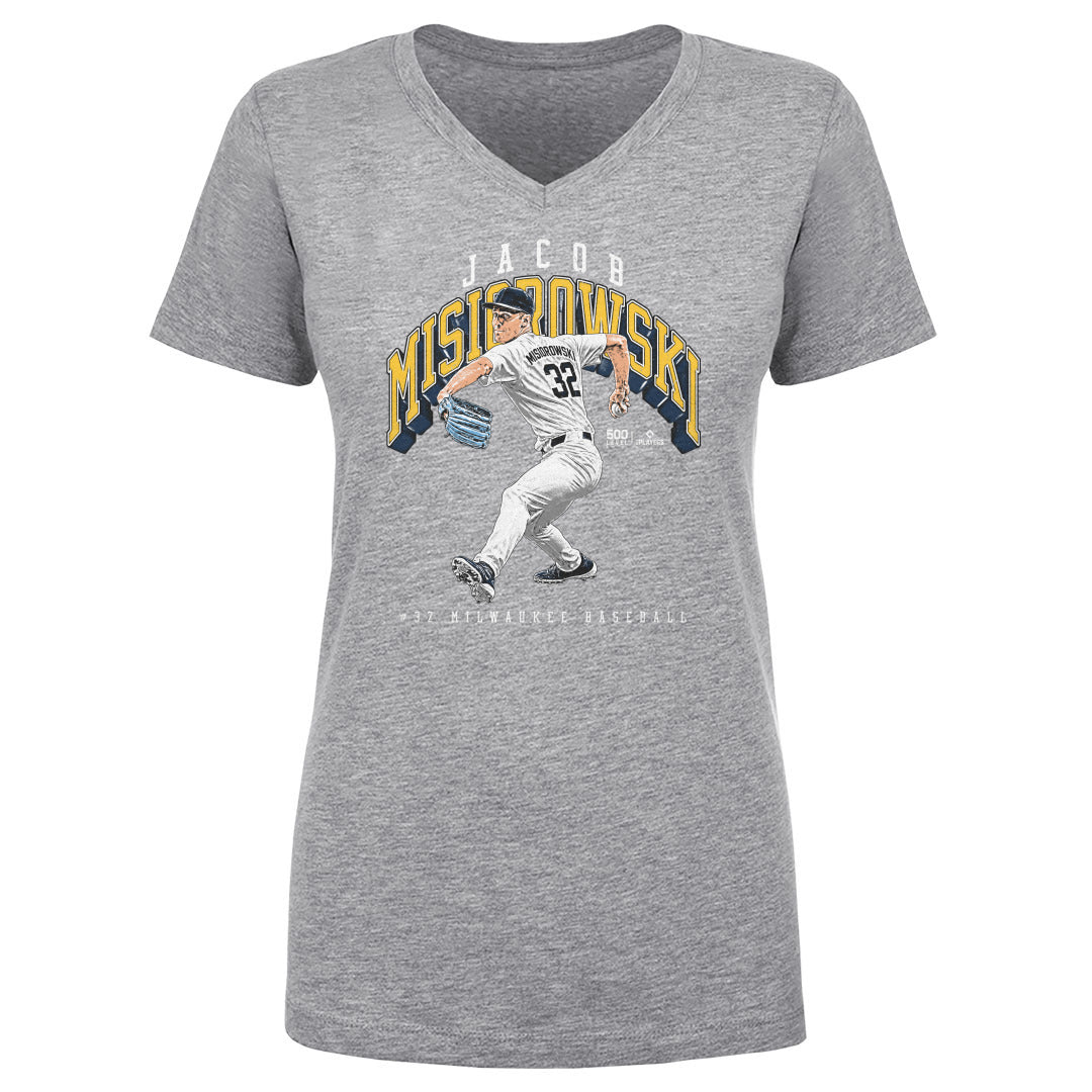 Jacob Misiorowski Women's V-Neck T-Shirt | 500 LEVEL