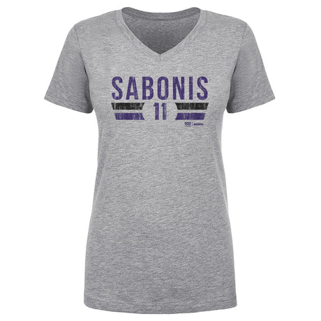 Domantas Sabonis Women's V-Neck T-Shirt | 500 LEVEL
