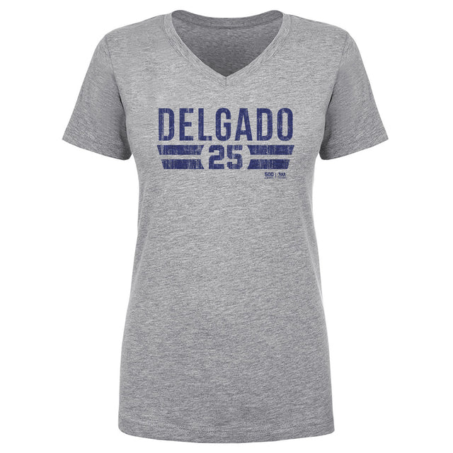 Carlos Delgado Women's V-Neck T-Shirt | 500 LEVEL