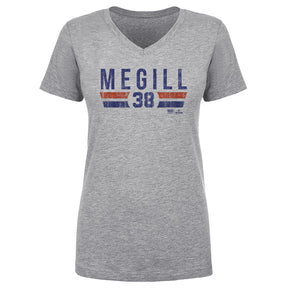 Tylor Megill Women's V-Neck T-Shirt | 500 LEVEL