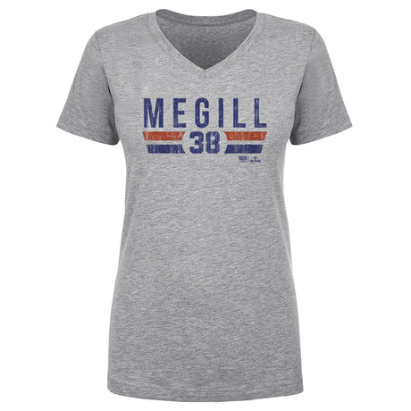 Tylor Megill Women's V-Neck T-Shirt | 500 LEVEL