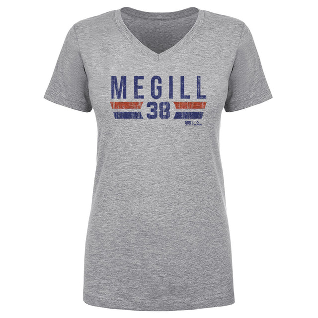 Tylor Megill Women's V-Neck T-Shirt | 500 LEVEL
