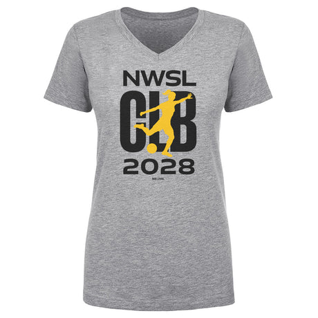 Columbus NWSL Women's V-Neck T-Shirt | 500 LEVEL