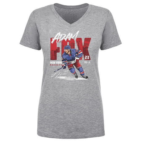 Adam Fox Women's V-Neck T-Shirt | 500 LEVEL