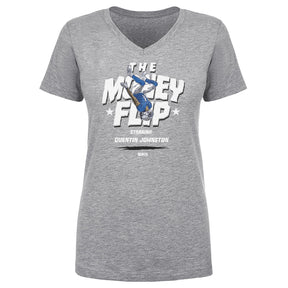 Quentin Johnston Women's V-Neck T-Shirt | 500 LEVEL