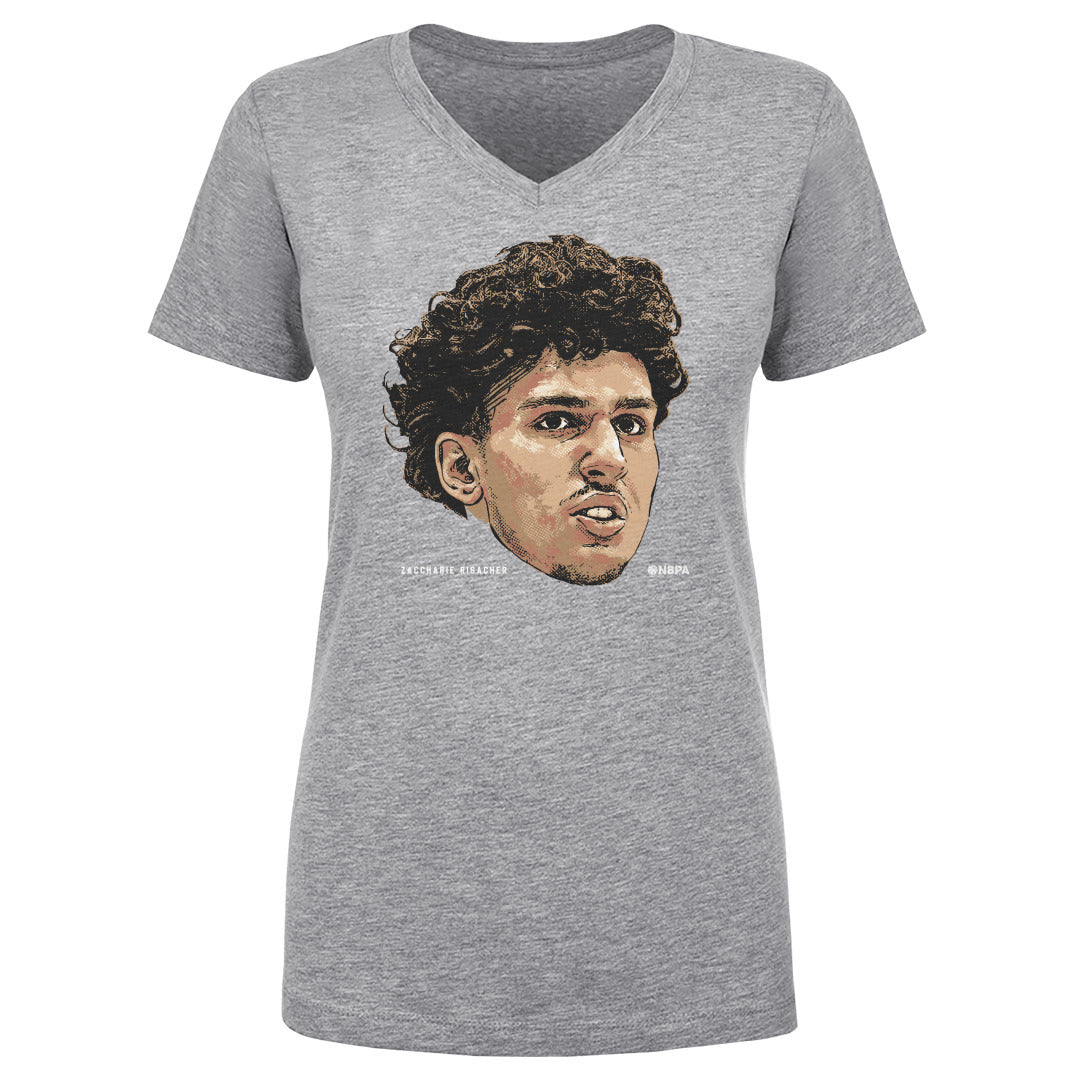 Zaccharie Risacher Women's V-Neck T-Shirt | 500 LEVEL