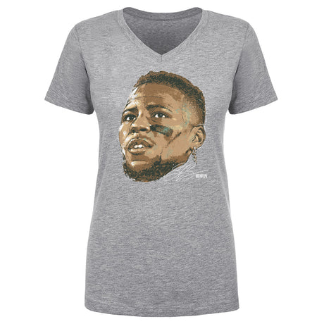 Saquon Barkley Women's V-Neck T-Shirt | 500 LEVEL