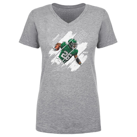 Saquon Barkley Women's V-Neck T-Shirt | 500 LEVEL