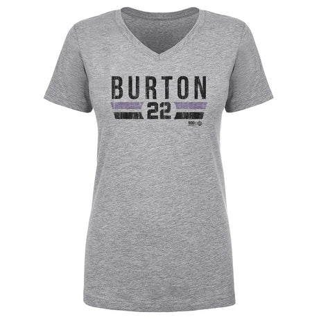 Veronica Burton Women's V-Neck T-Shirt | 500 LEVEL