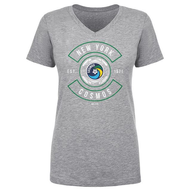 New York Cosmos Women's V-Neck T-Shirt | 500 LEVEL