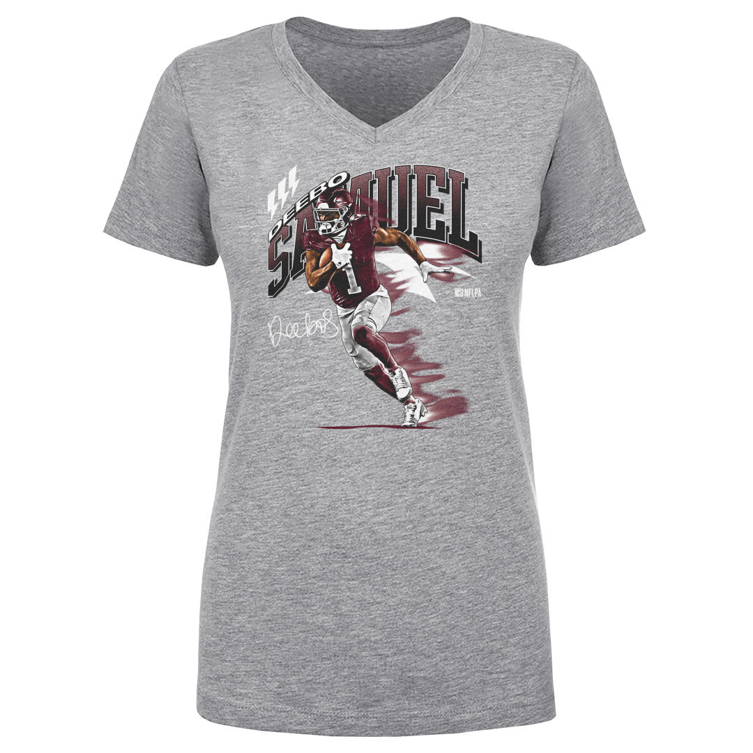 Deebo Samuel Women's V-Neck T-Shirt | 500 LEVEL