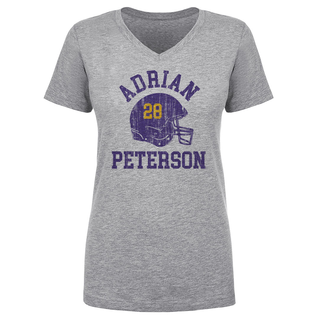 Adrian Peterson Women's V-Neck T-Shirt | 500 LEVEL