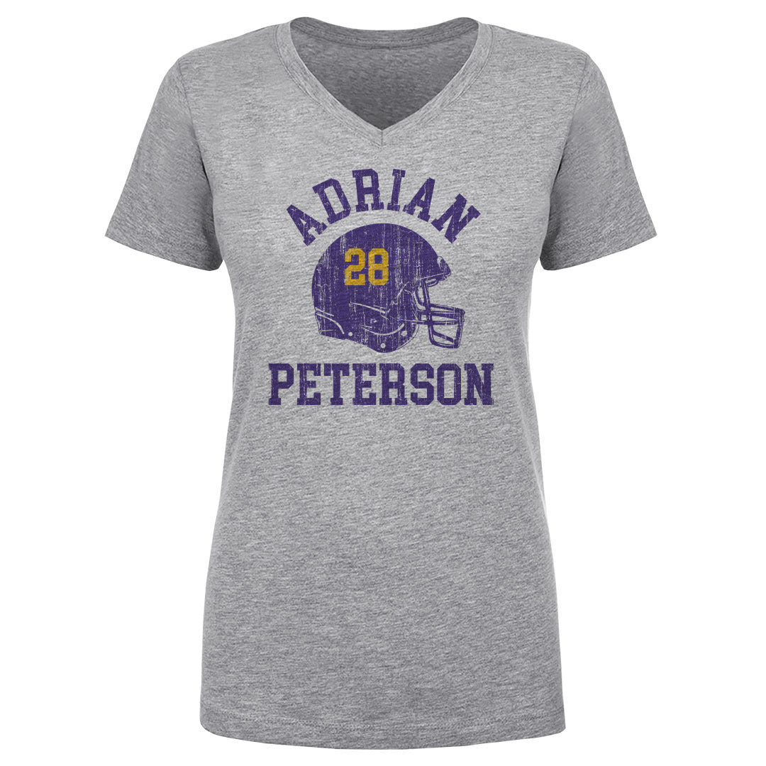 Adrian Peterson Women&#39;s V-Neck T-Shirt | 500 LEVEL
