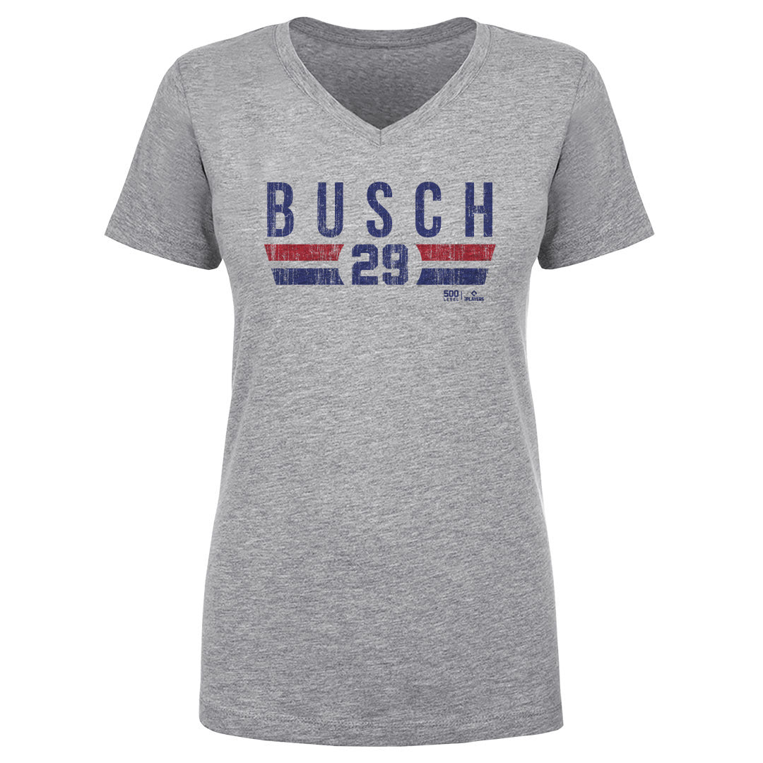 Michael Busch Women's V-Neck T-Shirt | 500 LEVEL