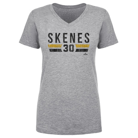 Paul Skenes Women's V-Neck T-Shirt | 500 LEVEL