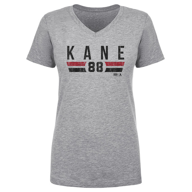 Patrick Kane Women's V-Neck T-Shirt | 500 LEVEL