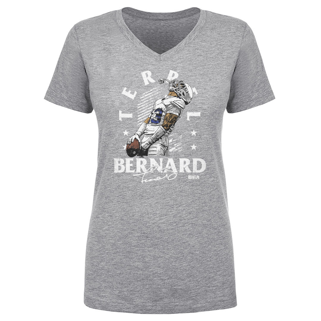 Terrel Bernard Women&#39;s V-Neck T-Shirt | 500 LEVEL
