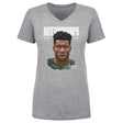 Giannis Antetokounmpo Women's V-Neck T-Shirt | 500 LEVEL