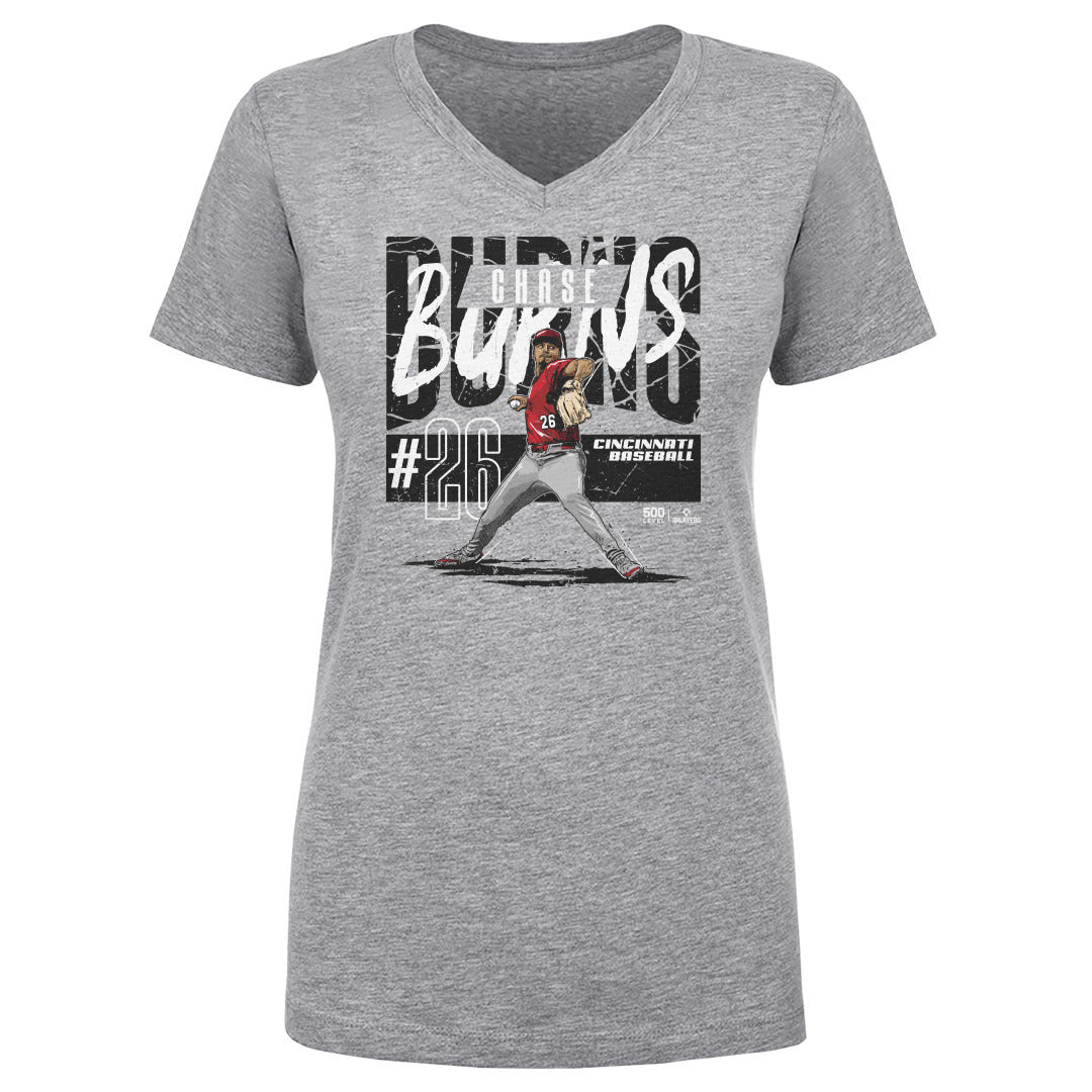 Chase Burns Women's V-Neck T-Shirt | 500 LEVEL