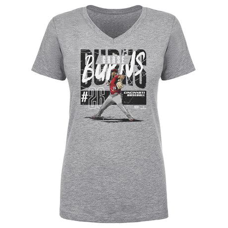 Chase Burns Women's V-Neck T-Shirt | 500 LEVEL