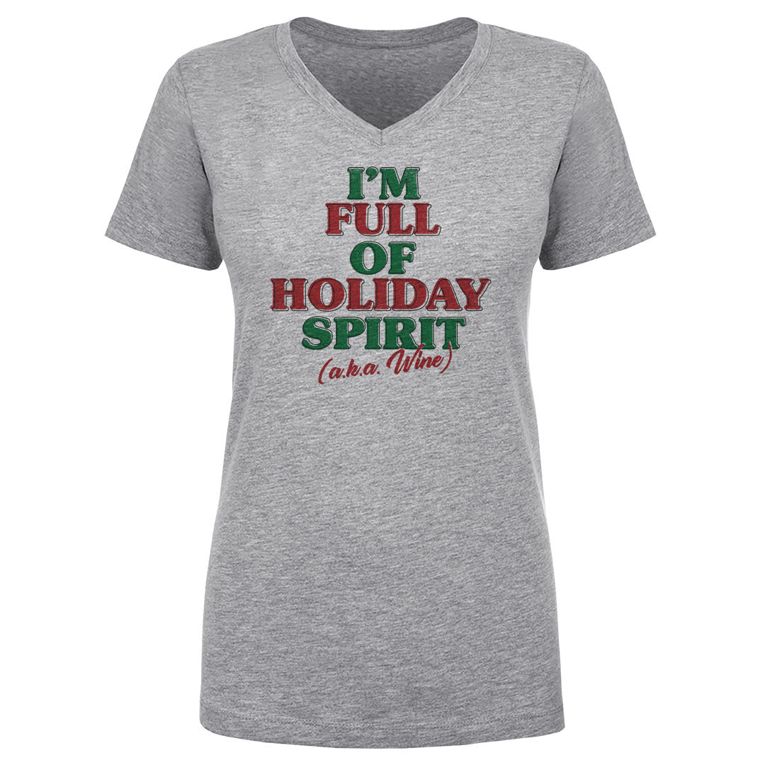 Christmas Women's V-Neck T-Shirt | 500 LEVEL