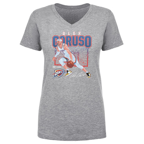 Alex Caruso Women's V-Neck T-Shirt | 500 LEVEL