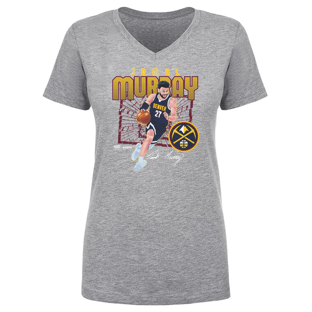 Jamal Murray Women's V-Neck T-Shirt | 500 LEVEL