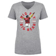 Marcell Ozuna Women's V-Neck T-Shirt | 500 LEVEL