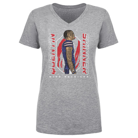 Quentin Skinner Women's V-Neck T-Shirt | 500 LEVEL