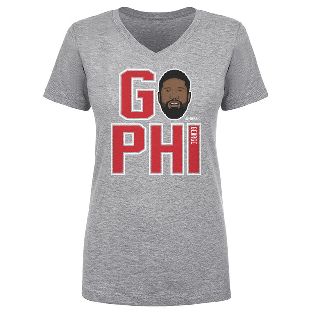 Paul George Women's V-Neck T-Shirt | 500 LEVEL
