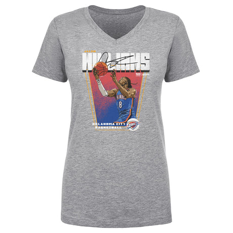Jalen Williams Women's V-Neck T-Shirt | 500 LEVEL