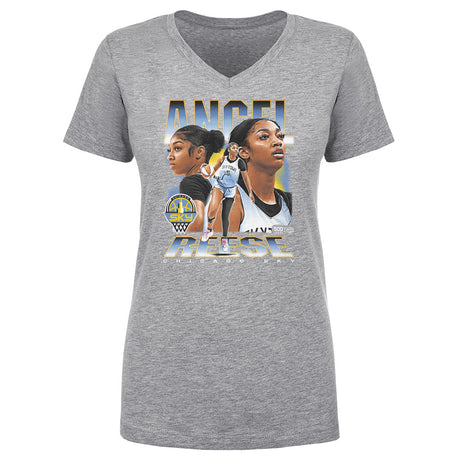 Angel Reese Women's V-Neck T-Shirt | 500 LEVEL