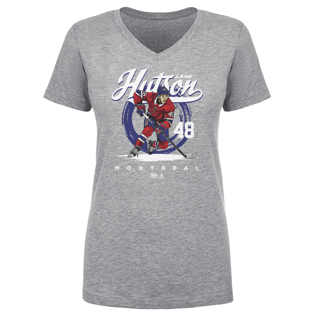 Lane Hutson Women's V-Neck T-Shirt | 500 LEVEL