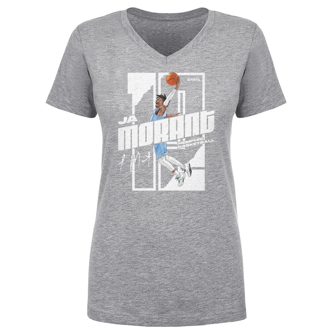 Ja Morant Women's V-Neck T-Shirt | 500 LEVEL