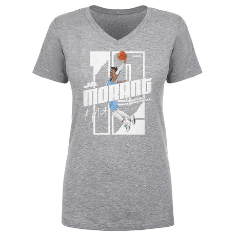 Ja Morant Women's V-Neck T-Shirt | 500 LEVEL