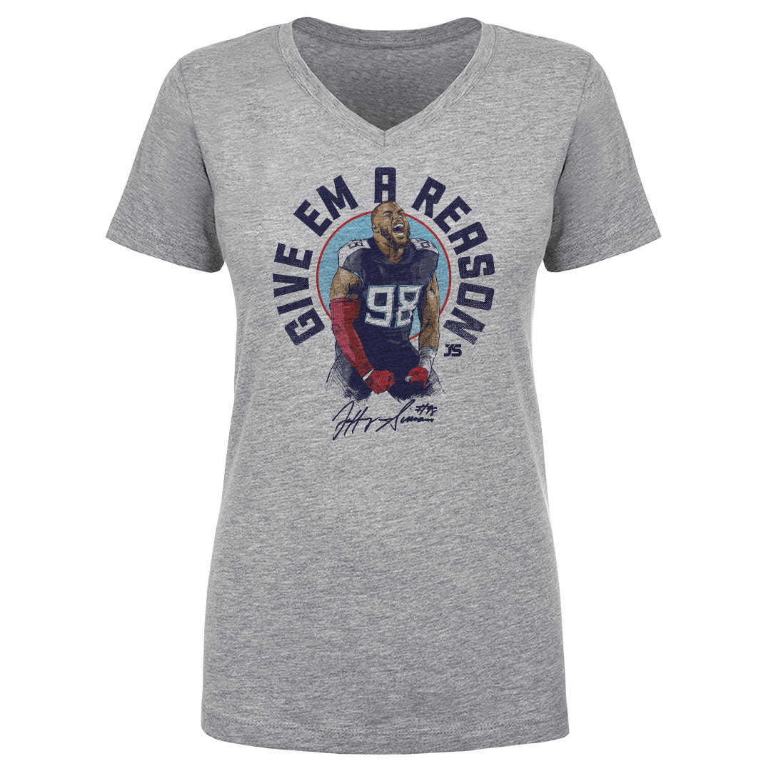 Give Em A Reason Women's V-Neck T-Shirt | 500 LEVEL