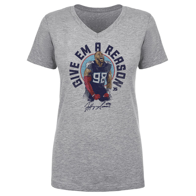 Give Em A Reason Women's V-Neck T-Shirt | 500 LEVEL