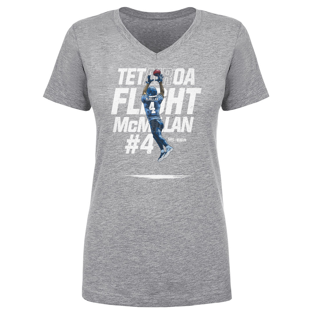 Tetairoa McMillan Women's V-Neck T-Shirt | 500 LEVEL