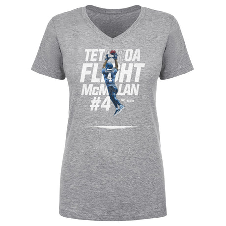 Tetairoa McMillan Women's V-Neck T-Shirt | 500 LEVEL