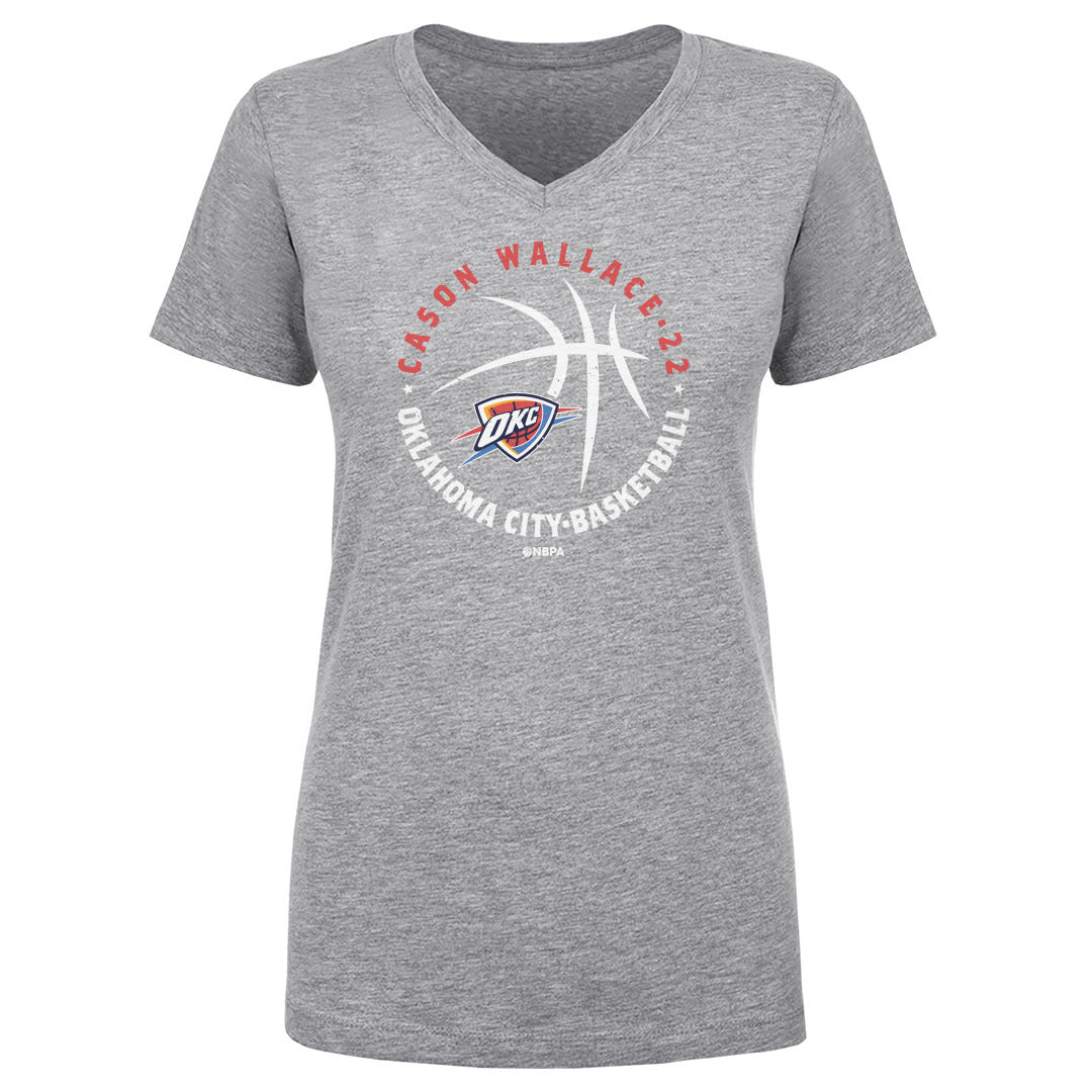 Cason Wallace Women&#39;s V-Neck T-Shirt | 500 LEVEL