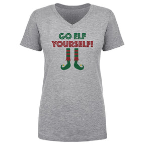 Christmas Women's V-Neck T-Shirt | 500 LEVEL
