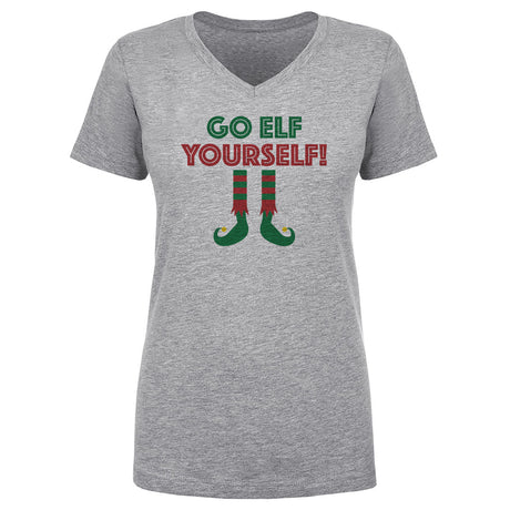 Christmas Women's V-Neck T-Shirt | 500 LEVEL