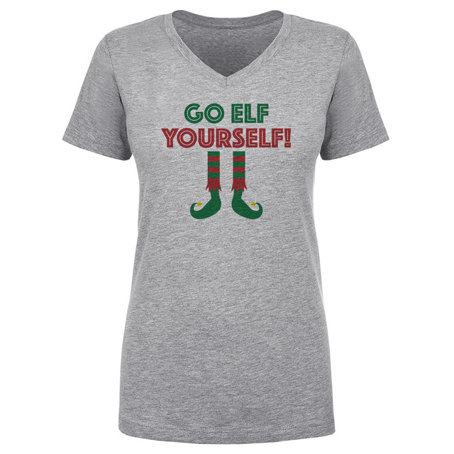 Christmas Women's V-Neck T-Shirt | 500 LEVEL