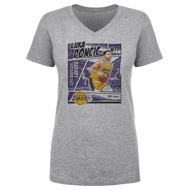 Luka Doncic Women's V-Neck T-Shirt | 500 LEVEL
