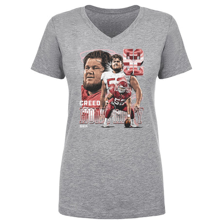 Creed Humphrey Women's V-Neck T-Shirt | 500 LEVEL