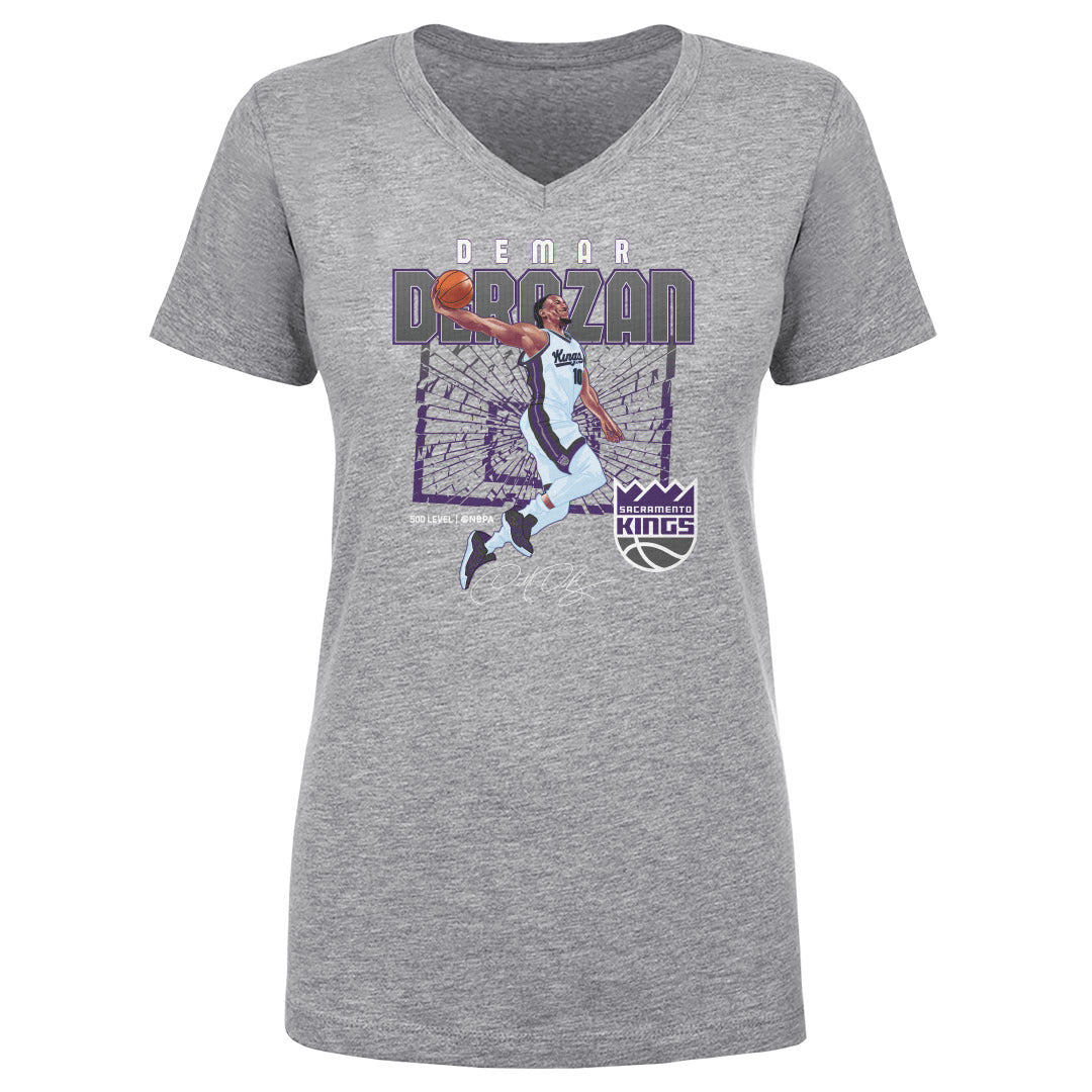 DeMar DeRozan Women's V-Neck T-Shirt | 500 LEVEL